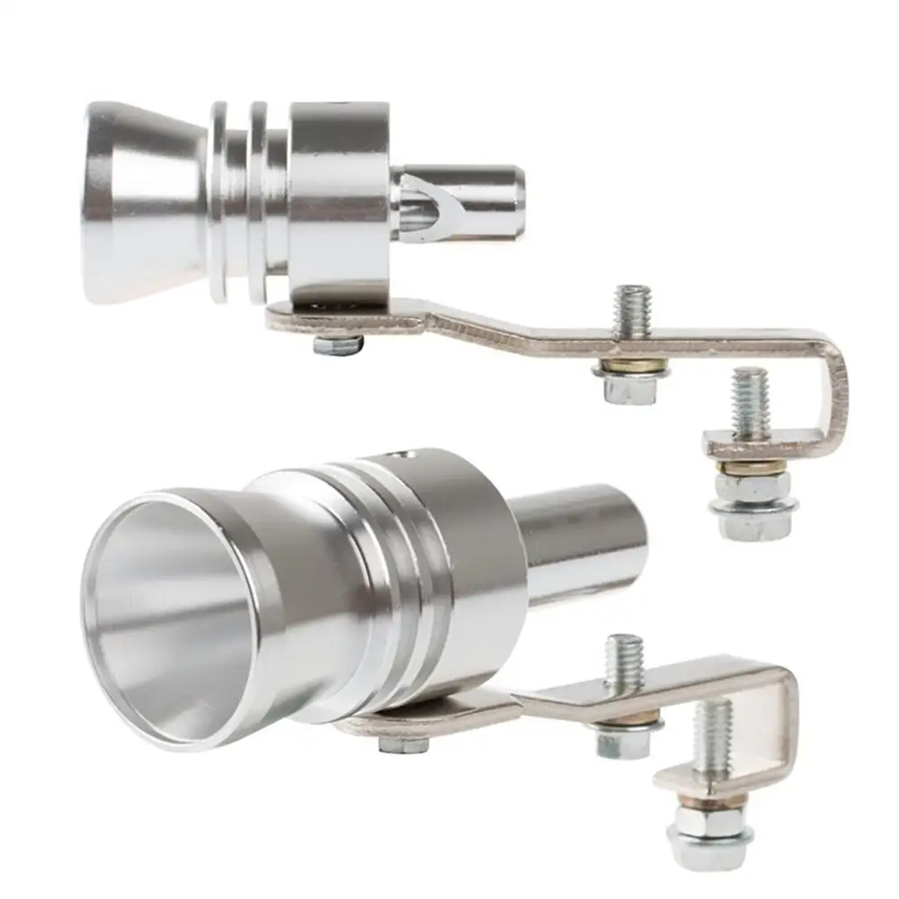 Большой универсальный автомобильный выхлопной глушитель с турбо звуком свисток