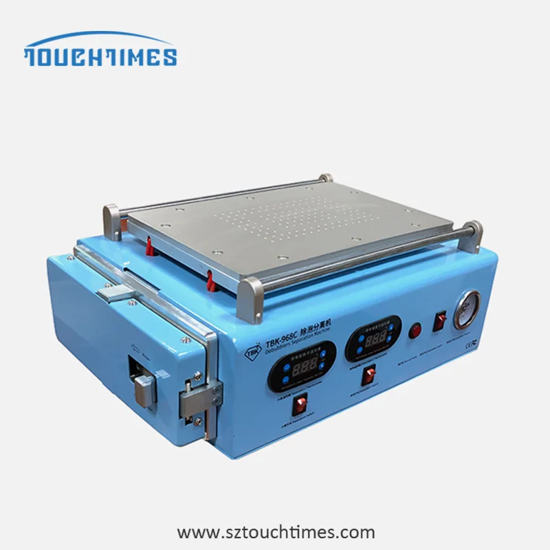 

TBK-968C LCD Screen Separator OCA Autoclave Bubble Remove Machine Built-in Compressor Vacuum Pump For Pad Curved Screen