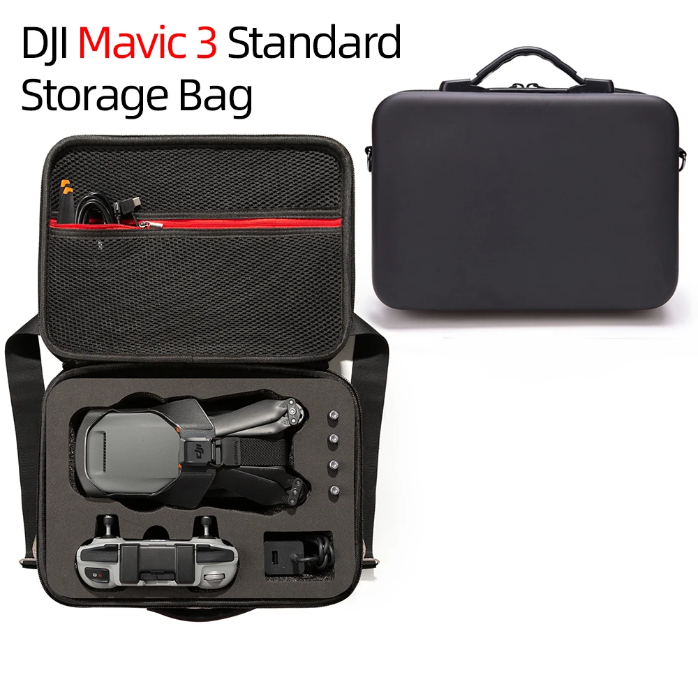 

Водонепроницаемый чехол для хранения DJI Mavic 3, портативный рюкзак, сумка-мессенджер, чехол для DJI Mavic 3, сумка через плечо, аксессуар
