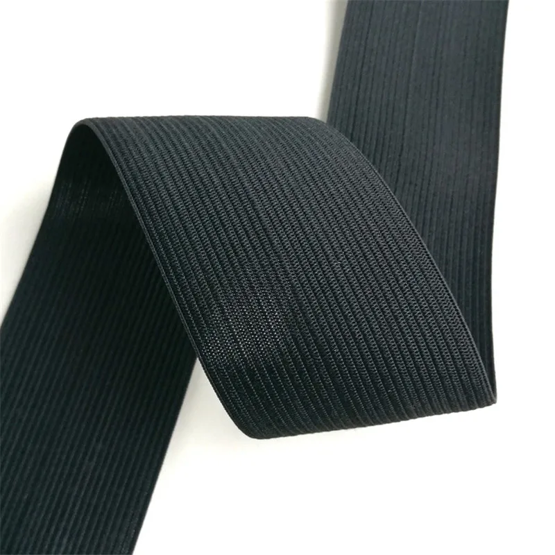 

1Meter 15/20/25/30/35/40/50/60MM White Black Flat Elastic Band Belt Trim Sewing/Ribbon DIY Webbing Garment Sewing Accessories