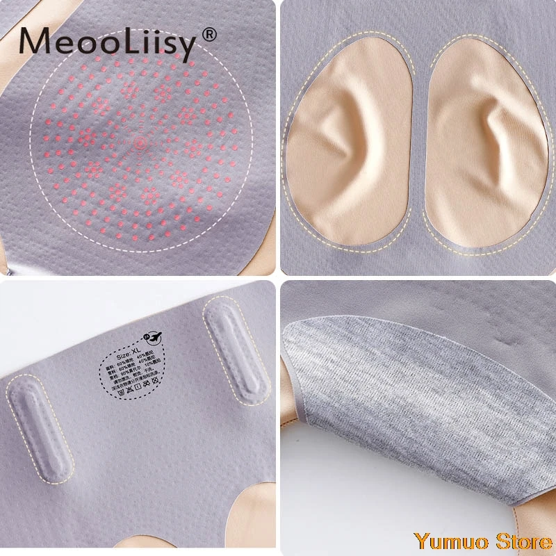 

Meoo LiisyShapewear for Women Tummy Control Shorts High Waist Panty Mid Thigh Body Shaper Bodysuit Shaping Lady women slimming