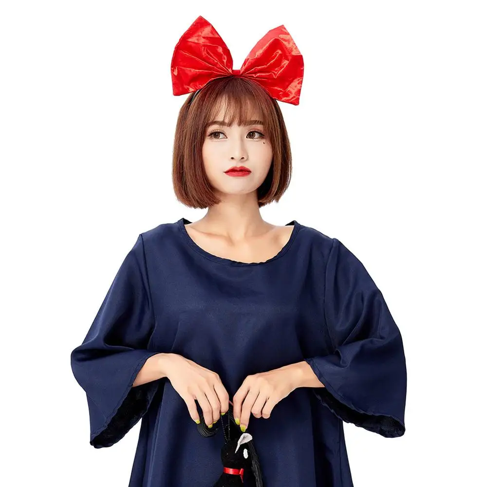 Kiki служба доставки Косплей Костюм Платье + ободок полный комплект для взрослых