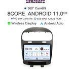 Автомобильный мультимедийный проигрыватель 2 Din Android 11 для Dodge Journey Fiat Freemont Leap 2012-2020 аудио 4G LTE Navi GPS Радио стерео