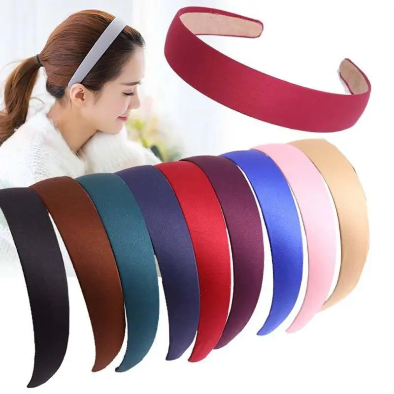 Многоцветный Корейский минималистский ободок девушки женщины искусственная
