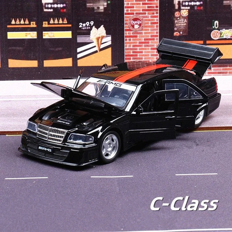 

1:32 Benzs C-CL DTM Racing Alloy Car Diecast & Toy Vehicles Metal Car Model Simulation Collection Sound and light Kids Toys Gift
