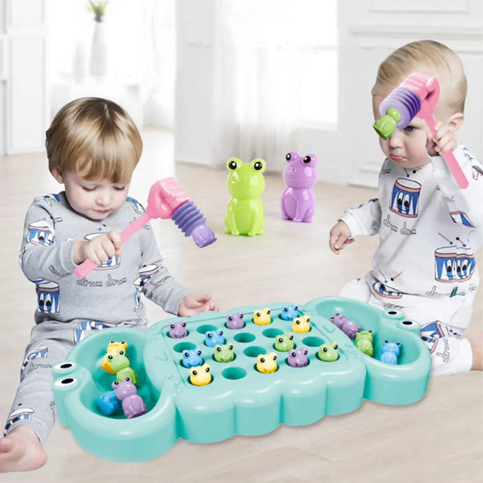 1 2 игроков ребенка поймать лягушка алчным бобы родитель ребенок интерактивные