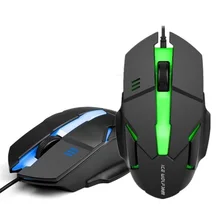 Brand New Wired Backlit Mouse Ergonomic Optical Mouse Computer Gaming Mouse Fashion Potable Fast Move Mouse for Laptop Pc