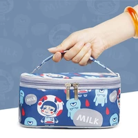 cartoon lunch bag women waterproof storage bag for lunch box girls thicken thermal breakfast box portable picnic travel wy382