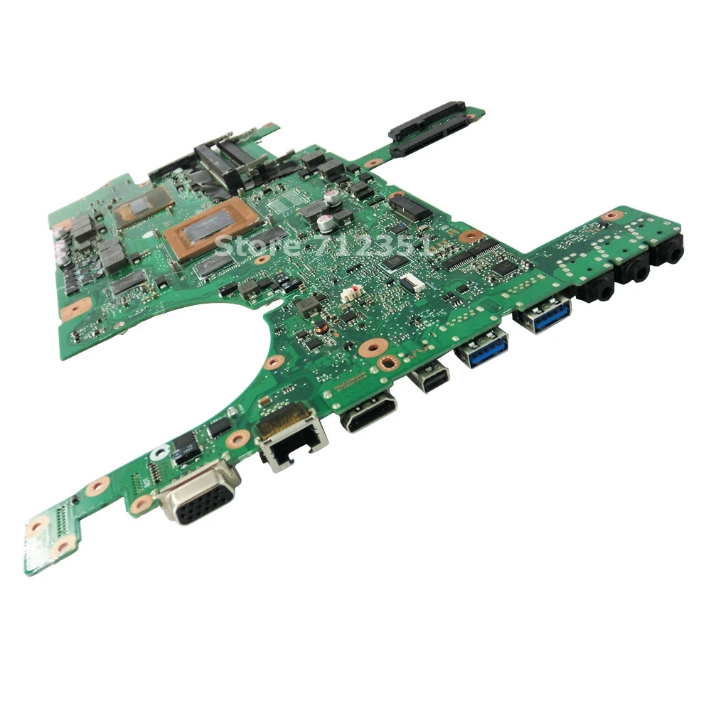 

G751JT With i7-4710HQ CPU GTX970M 3GB Mainboard For ASUS ROG G751 G751J G751JY G751JT G751JM G751JS laptop motherboard 100% Test