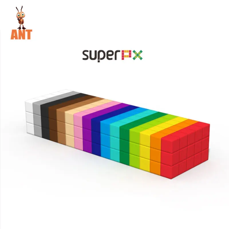 Bloques de construcci&oacute;n coloridos para ni&ntilde;os, juguetes educativos de inteligencia, regalo de cumplea&ntilde;os-0