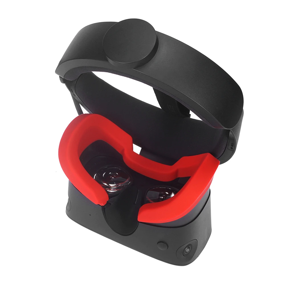 Мягкая силиконовая маска для глаз Накладка для Oculus Rift S VR гарнитура дышащий светильник блокирующая маска для лица покрытие для глаз для Oculus Rift S