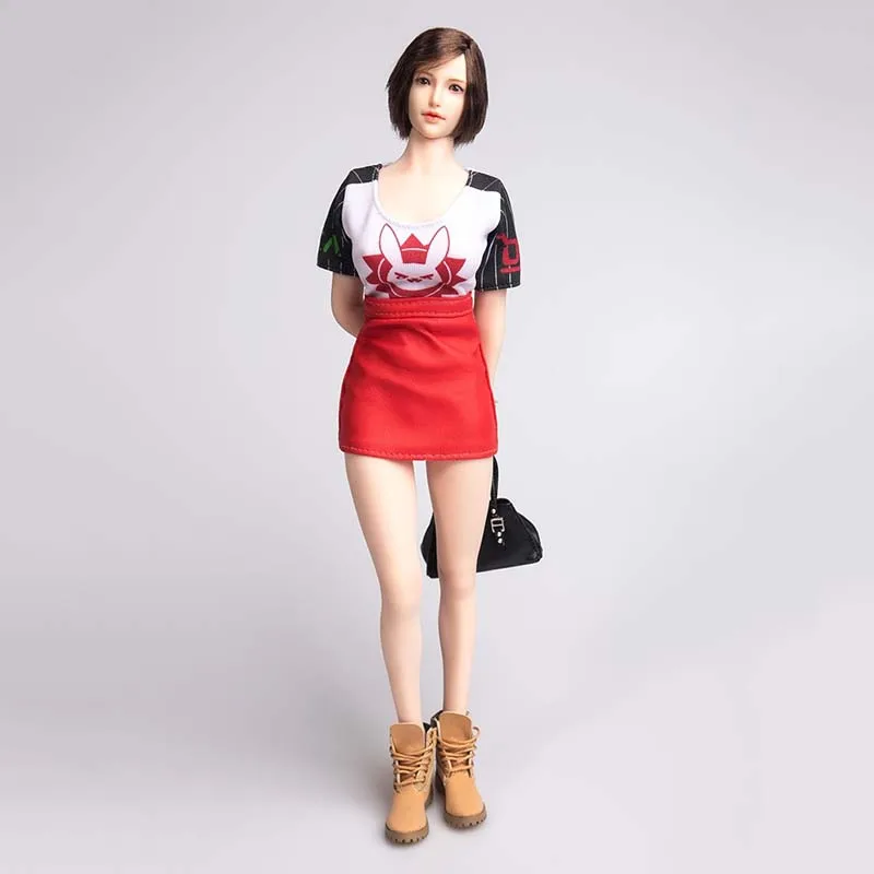 

Кожаная юбка для девочек, в масштабе 1/6, 12 дюймов