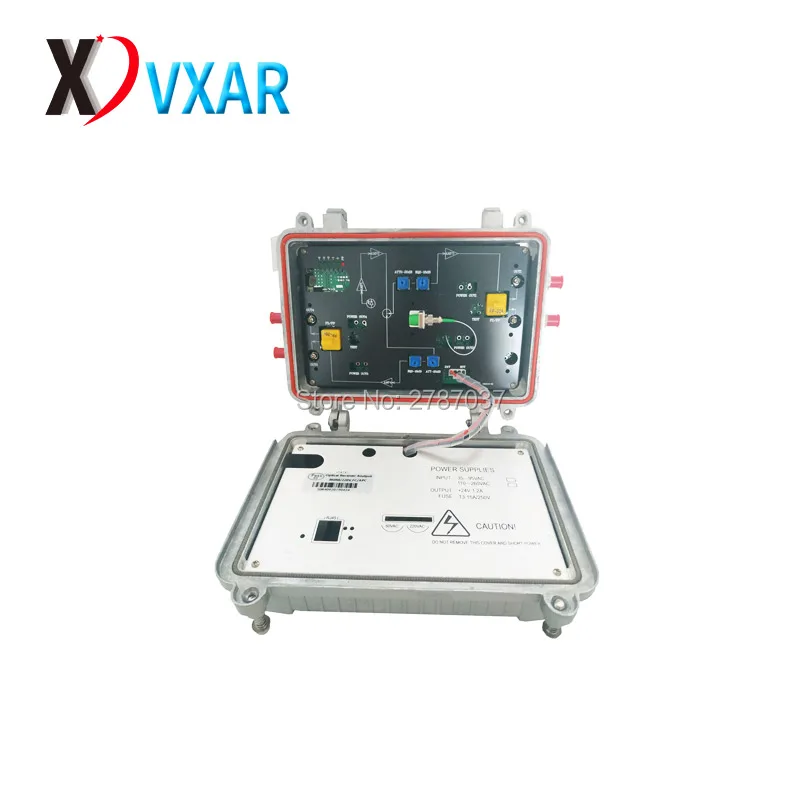 CATV HFC FTTB 4 выхода уличный оптический приемник узел|Оптоволоконное оборудование| |