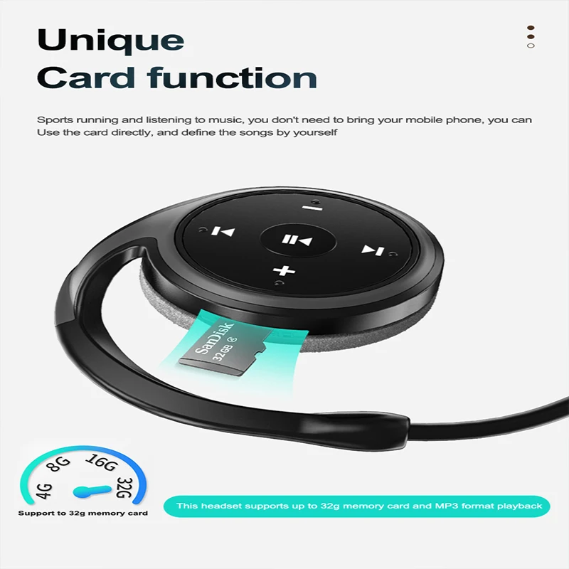 Bluetooth 5 0 наушники спортивные специальная гарнитура водонепроницаемые с