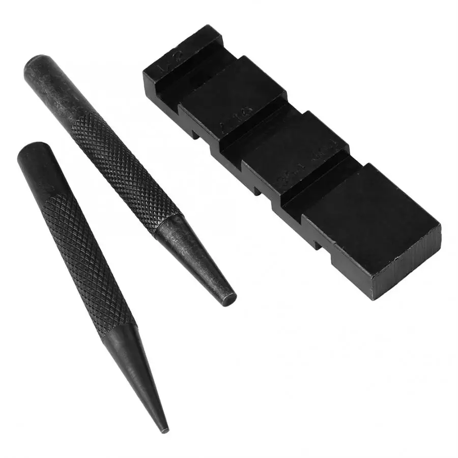 Новый карманный пуансон Столярный профессиональный комплект для ремонта цепи