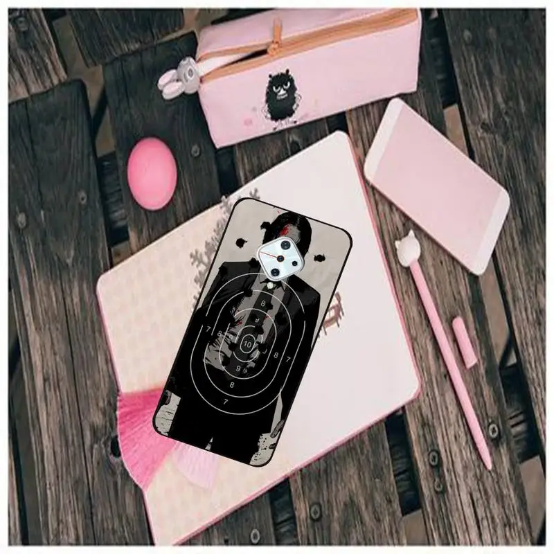 

LJHYDFCNB John Wick Phone Case For Vivo X9 9s 20 Plus Y97 83 75 71 69 V15 V17 V5 S