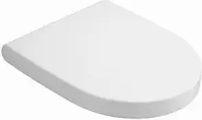 Крышка-сиденье Villeroy &amp Boch Subway 9M66 S101 с микролифтом петли хром | Обустройство дома