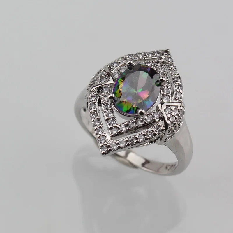 Женский ювелирный комплект из колье серёг браслета и кольца | Украшения