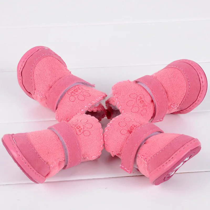 Ботинки теплые хлопковые для домашних животных 2 пары 2017 | Дом и сад