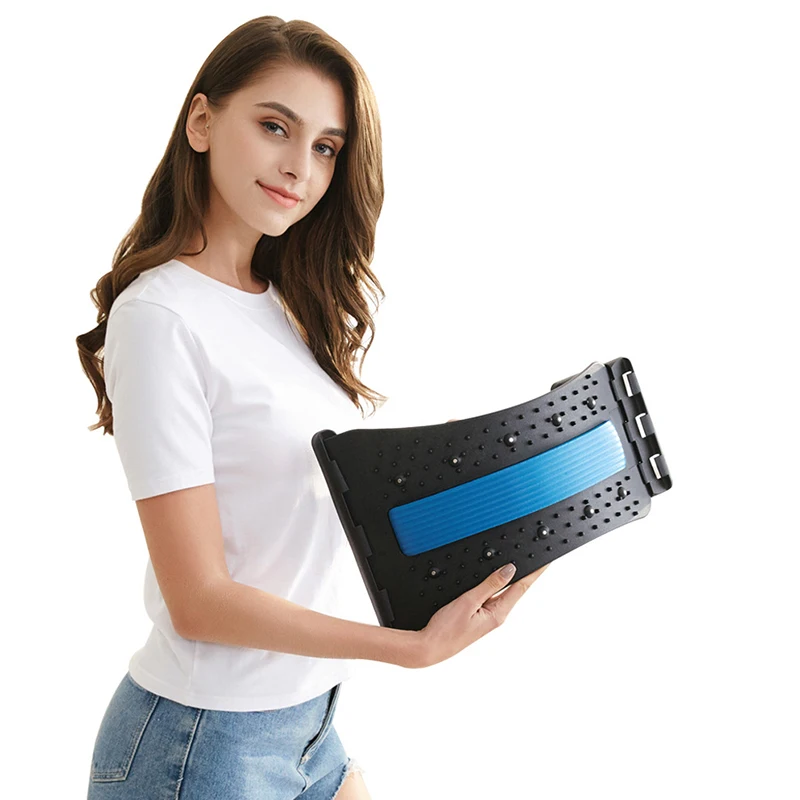 

Lumbar Back Massager Stretcher Equipment Massage Tools Magic Stretch Fitness Lumbar Support Relaxation Spine Pain Relief