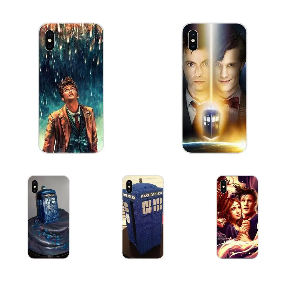 Туманность с изображением ТАРДИСа из сериала Доктор Кто для Huawei Honor 4C 5A 5C 5X6 6A 6X7 7A 7C