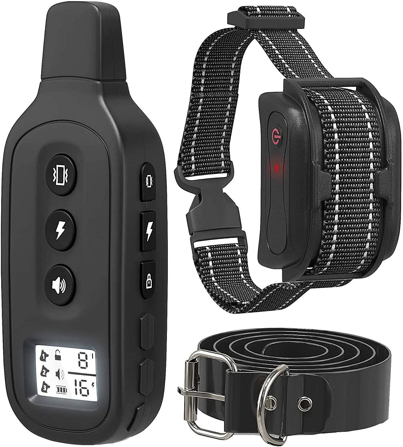 

Waterproof 600m Electric Dog Training Collar Remote Control With Shock Vibration Sound For All Size Dog 50% Off