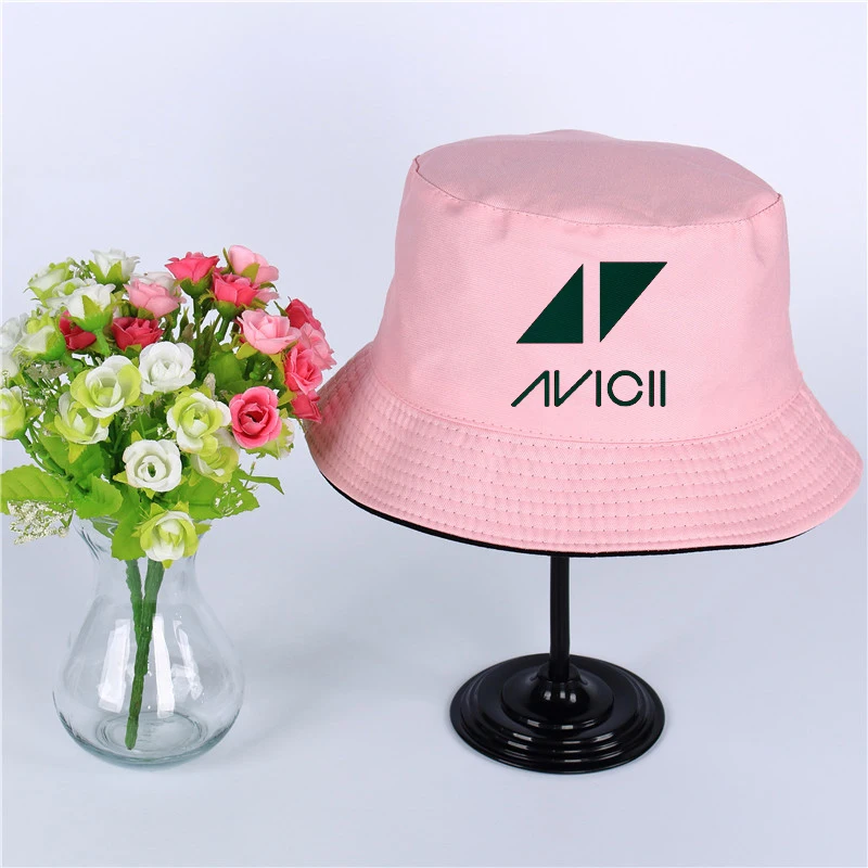 Панама с логотипом Avicii для мужчин и женщин плоским козырьком от солнца шляпа
