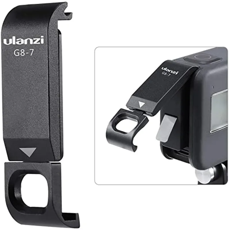Пластиковая крышка для аккумулятора Ulanzi G8 10 Gopro Hero Black 8 съемная типа C защитный