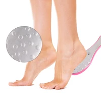 pedicure foot file foot care tools portable double sides files for wet dry feet heel grater hard dead skin callus remover