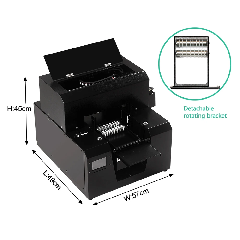 Принтер для печати id-Карт Формата А4 УФ-печать футболок/бутылок/карт с печатной