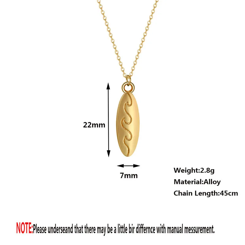 Женское Ожерелье для серфинга изысканное ожерелье с серфером I love | Украшения и