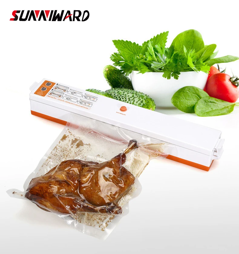 Sunniward 220 В/110 в бытовой пищевой вакуумный упаковщик упаковочная машина пленочный упаковщик вакуумный упаковщик в том числе 15 штук пакетов