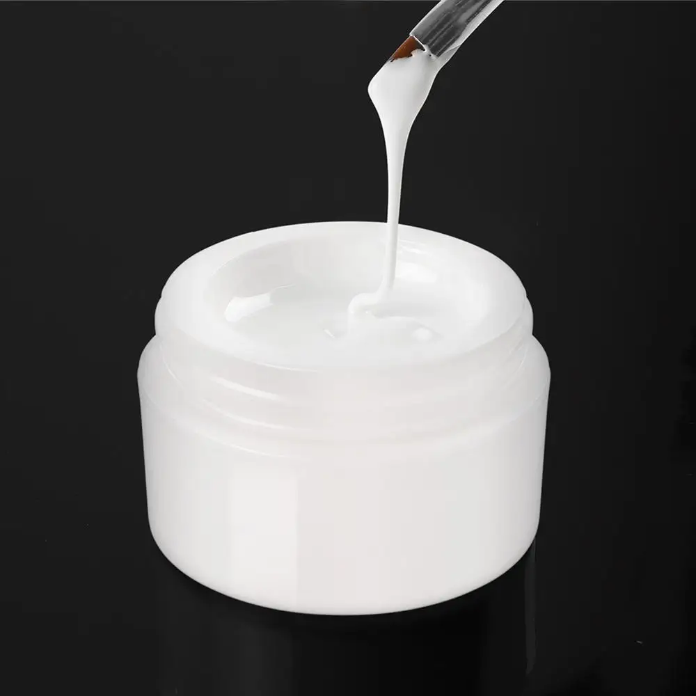 Nail Extension Gel Pink White Clear Color UV Enhance Hardness Glue For Decals Finger Builder Primer | Красота и здоровье