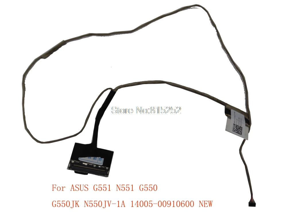 

Laptop LCD EDP Cable For ASUS G551 N551 G550 G550JK N550JV-1A 14005-00910600 14005-00910100 NEW