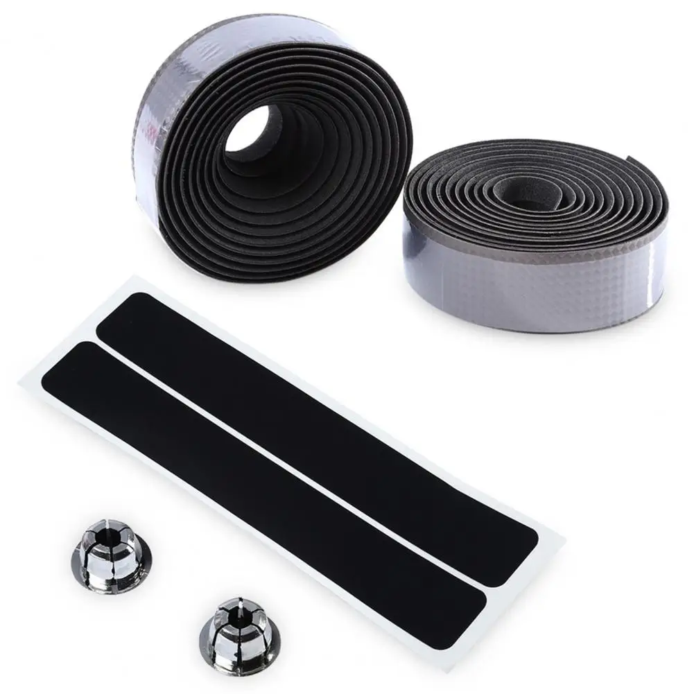 

2Pcs Road Bike Handlebar Anti Skid Straps Carbon Pattern Bands Cycling Supplies