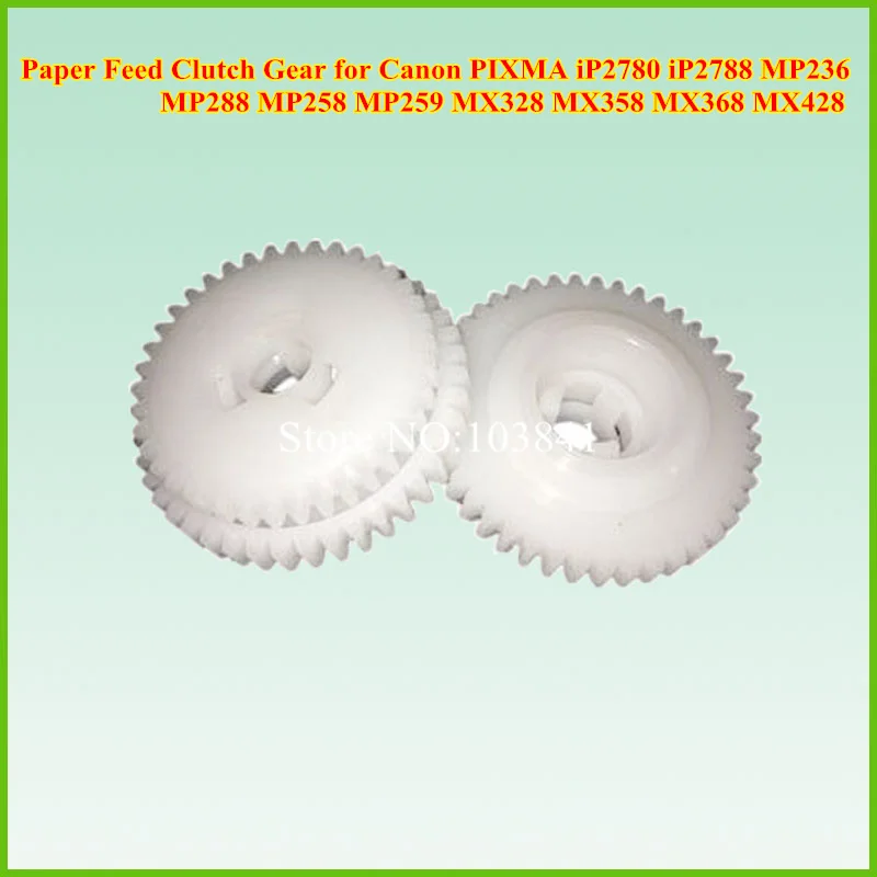 10 шт. новая совместимая Шестерня сцепления для ввода бумаги принтера canon IP 2780 2788