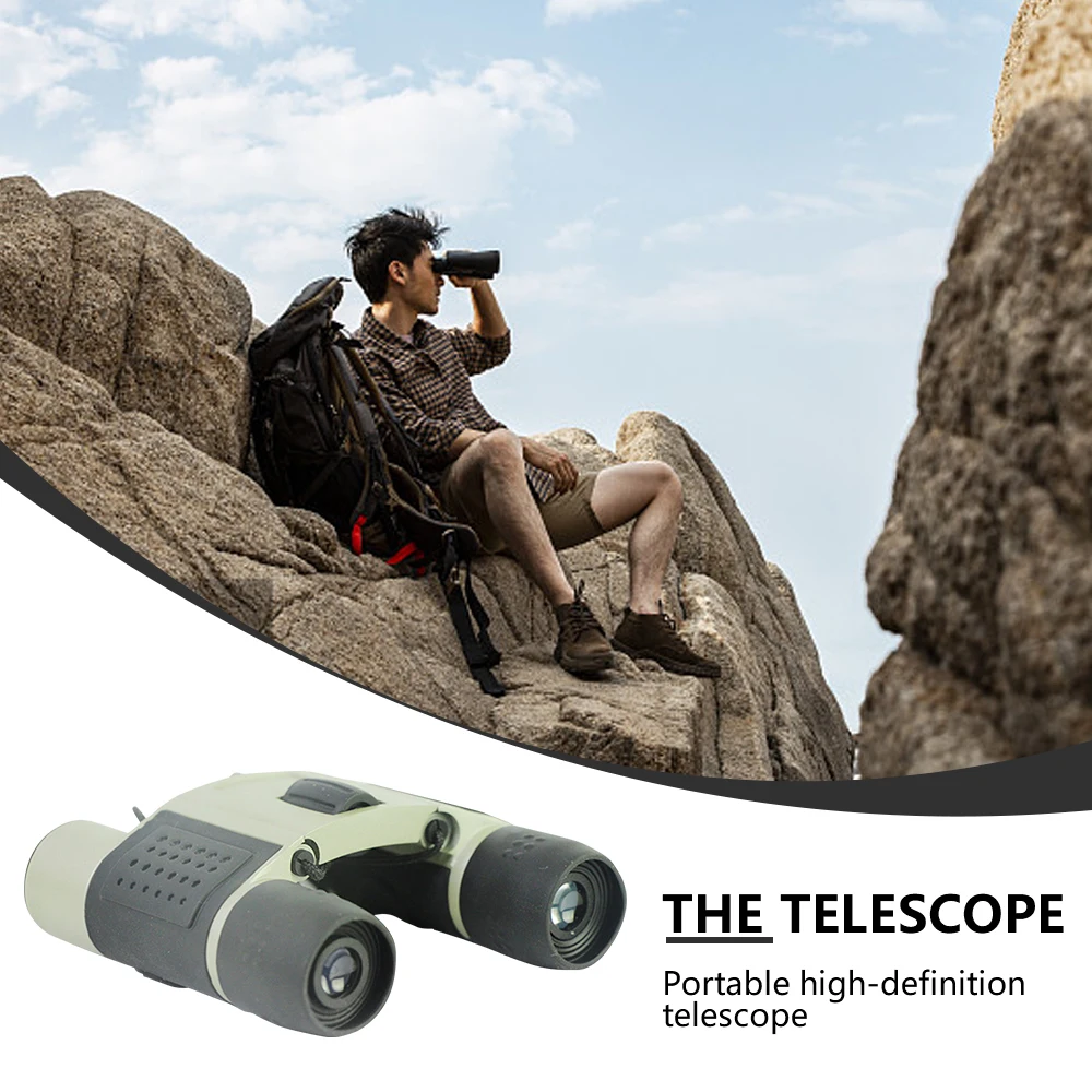 

8x21 Zoom Mini Folding Pocket Binoculars 8x Telescope Portable BinocularOutdoor Birdwatching Travel Hunting Hiking Sports