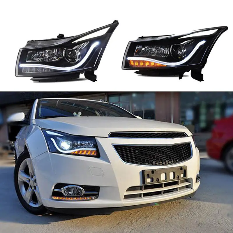 Автомобильный ангел демон глаза передняя фара HID Белый Ремонт для Chevrolet Cruze 2009 2010