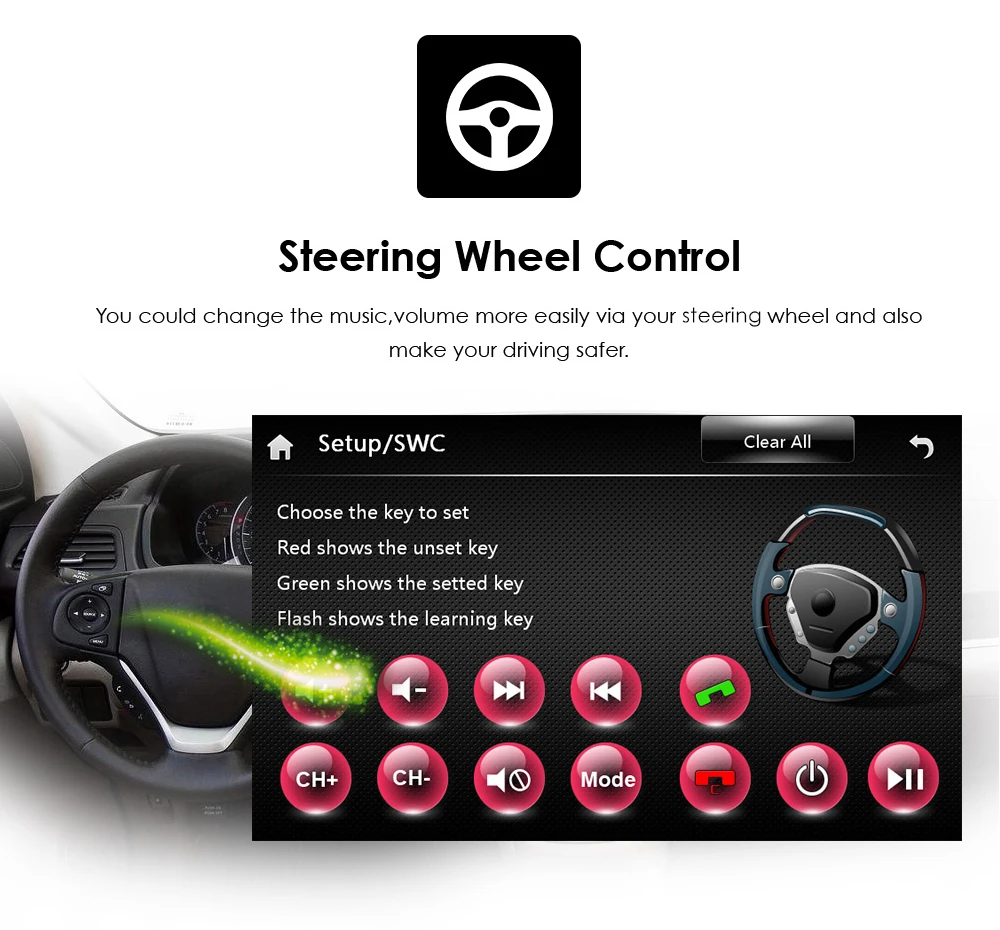 2 Din автомобильный стерео DVD-плеер GPS для GMC Yukon надлежащей Шевроле 2008-2013 Silverado 1500 2012
