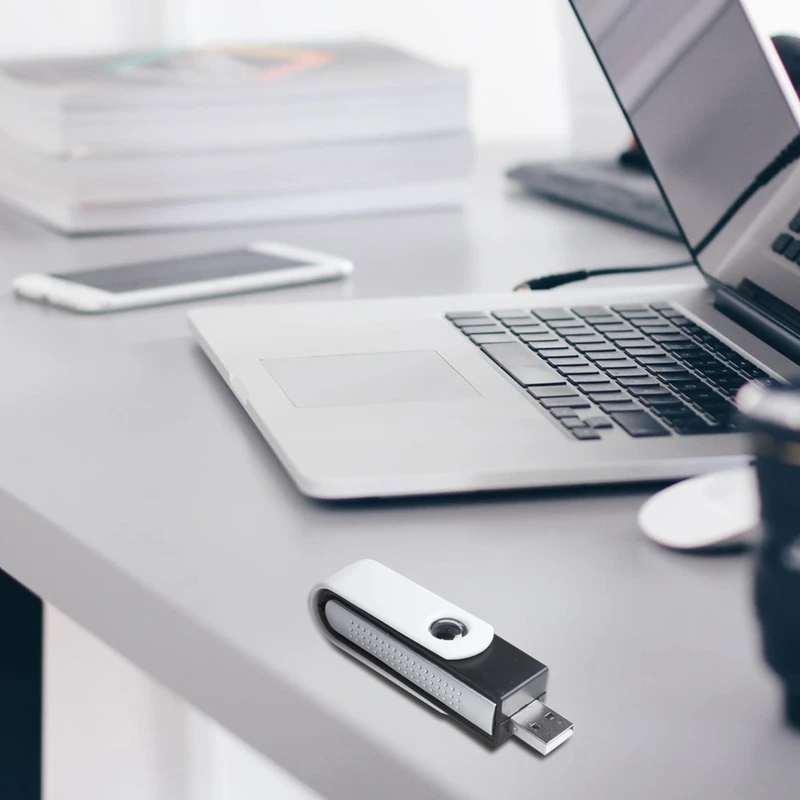 USB ионные Кислородный Бар Освежитель, очиститель воздуха, ионизатор для ноутбука черный+ белый