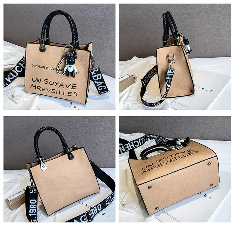 Горячая новинка Модная элегантная женская сумка кожаная через плечо модная gg