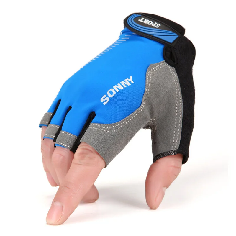 1 пара велосипедные перчатки с полупальцами противоскользящие гелевые для