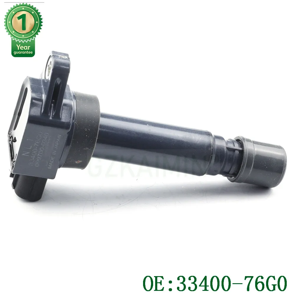 Комплект 4 оригинальных катушек зажигания 33400-76G0 3340076G0 стандартного качества для