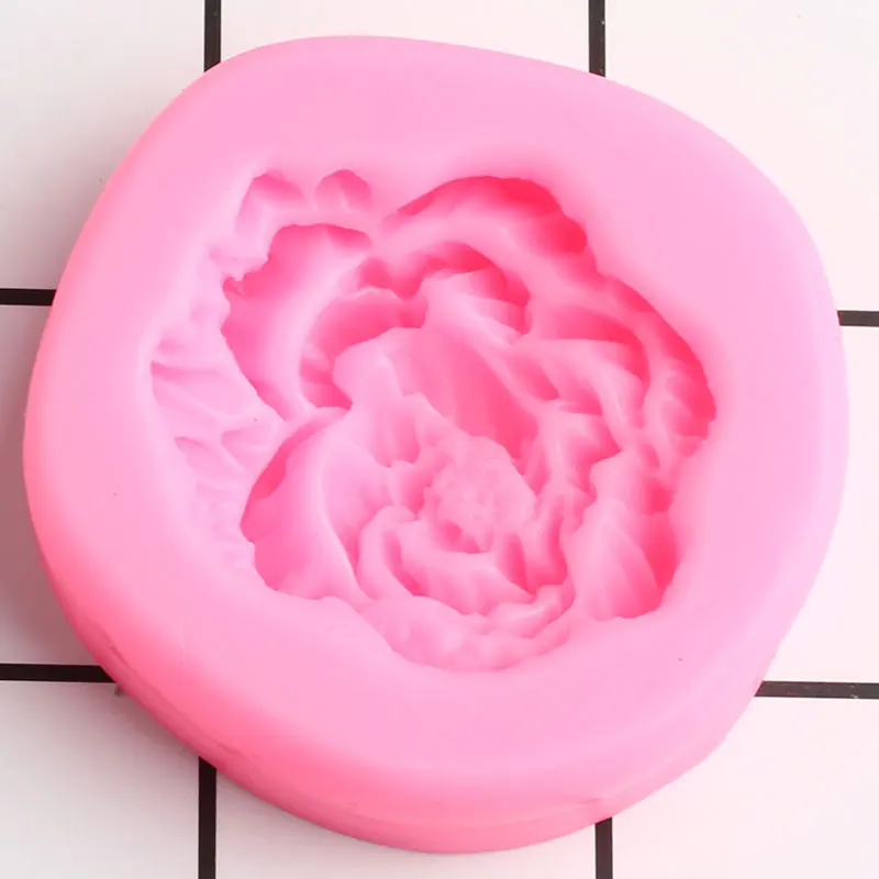 Форма для силиконовые формы в виде цветка пионов помадки инструменты украшения