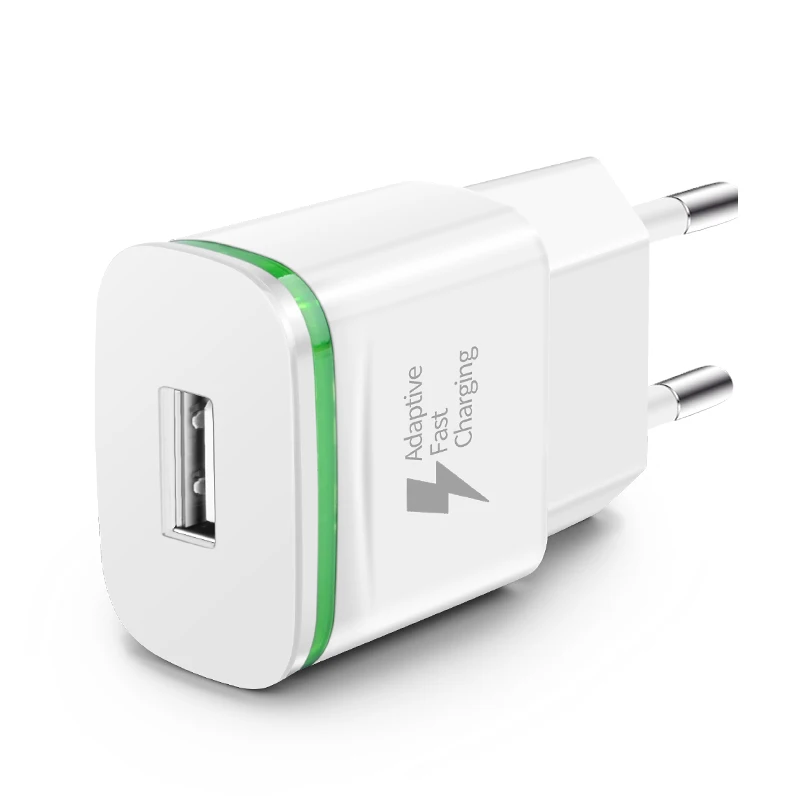 CinkeyPro USB зарядное устройство Quick Charge 3,0 Быстрая зарядка светодиодный светильник для samsung iPhone iPad настенный адаптер для мобильного телефона - Тип штекера: White