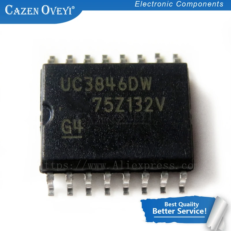 10 шт./лот UC3846DWTR UC3846DW UC3846 SOP 16 лучшее качество в наличии|Интегральные схемы| |