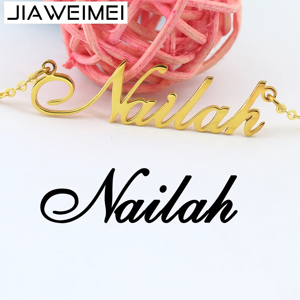 18K позолоченное ожерелье ювелирные изделия из нержавеющей стали для женщин и