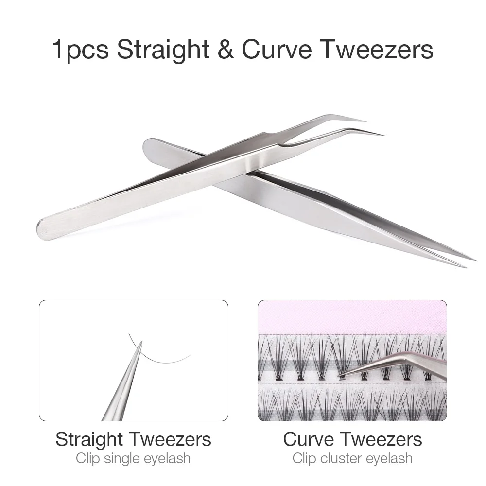 Набор ресниц для наращивания специальный не стимулирующий клей салона красоты 22