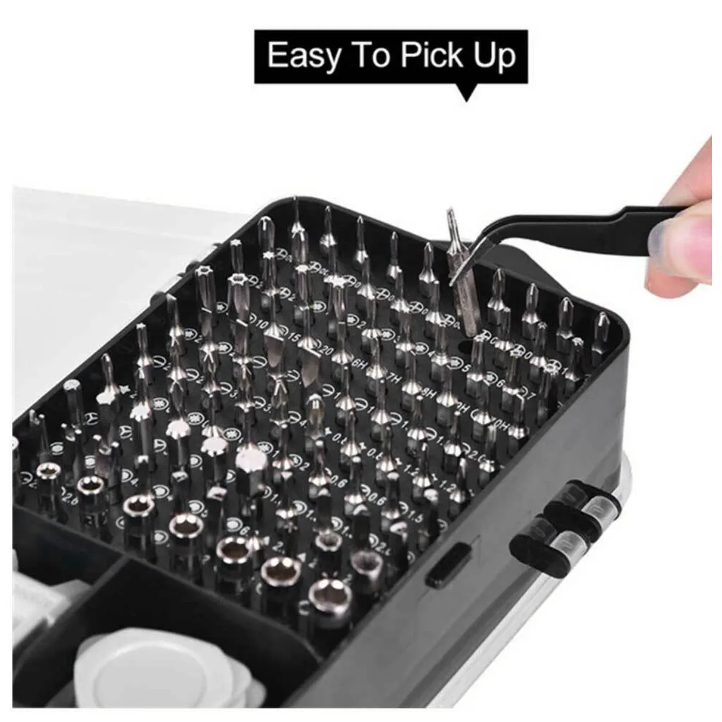

112 in 1 Screwdriver Set of Screw Driver Bit Set Multi-function Precision Mobile Phone Repair Device Hand Tools Torx Hex CD