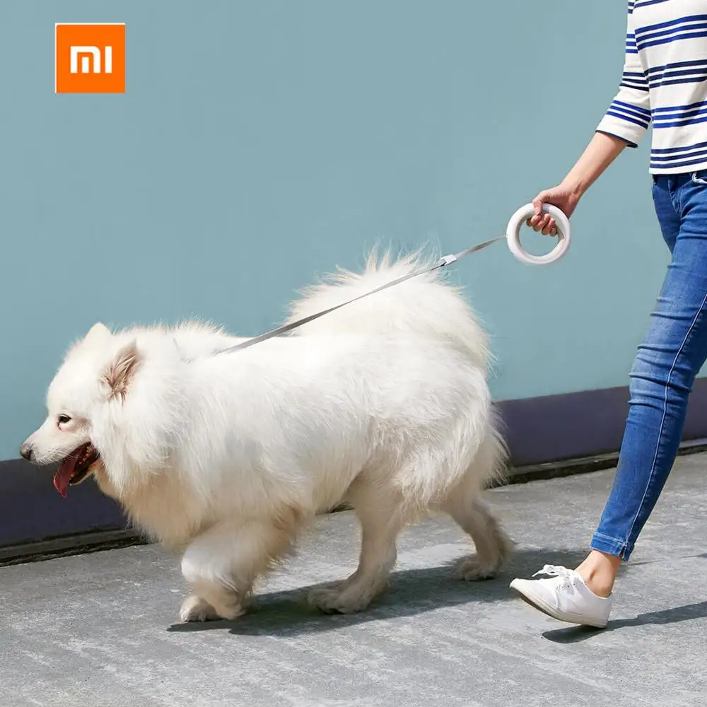 Новое прибытие оригинальный Xiaomi Мини MOESTAR НЛО 2 6 м выдвижной поводок для собак
